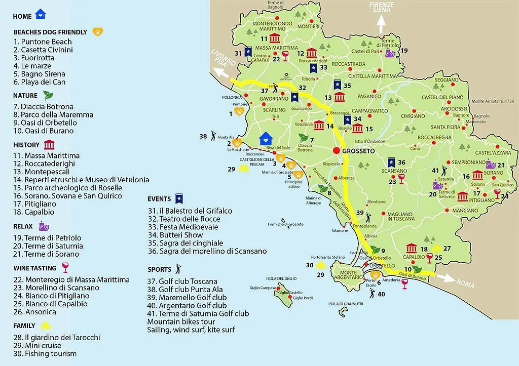 Agriturismo Terre Di Castiglione Castiglione della Pescaia